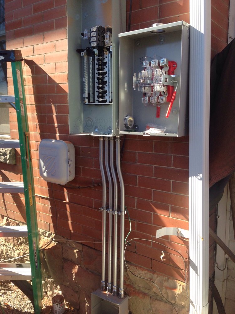 Electrical service upgrade by Scarbrough Electric