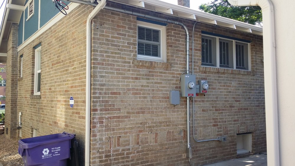 Electrical service entrance by Scarbrough Electric